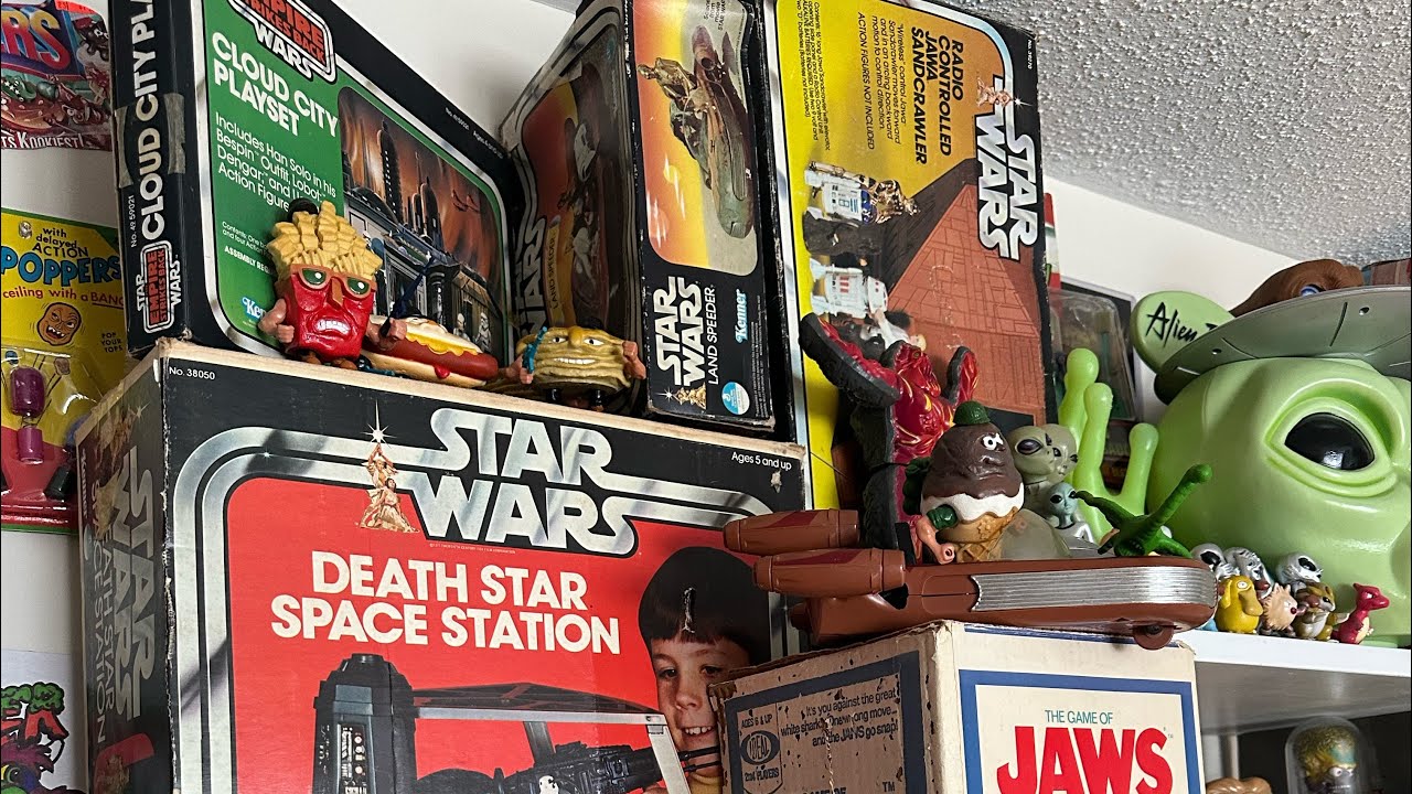 TOY COLLECTION UPDATE - New finds! #vintageactionfigures #vintagestarwars #vintagetoys 