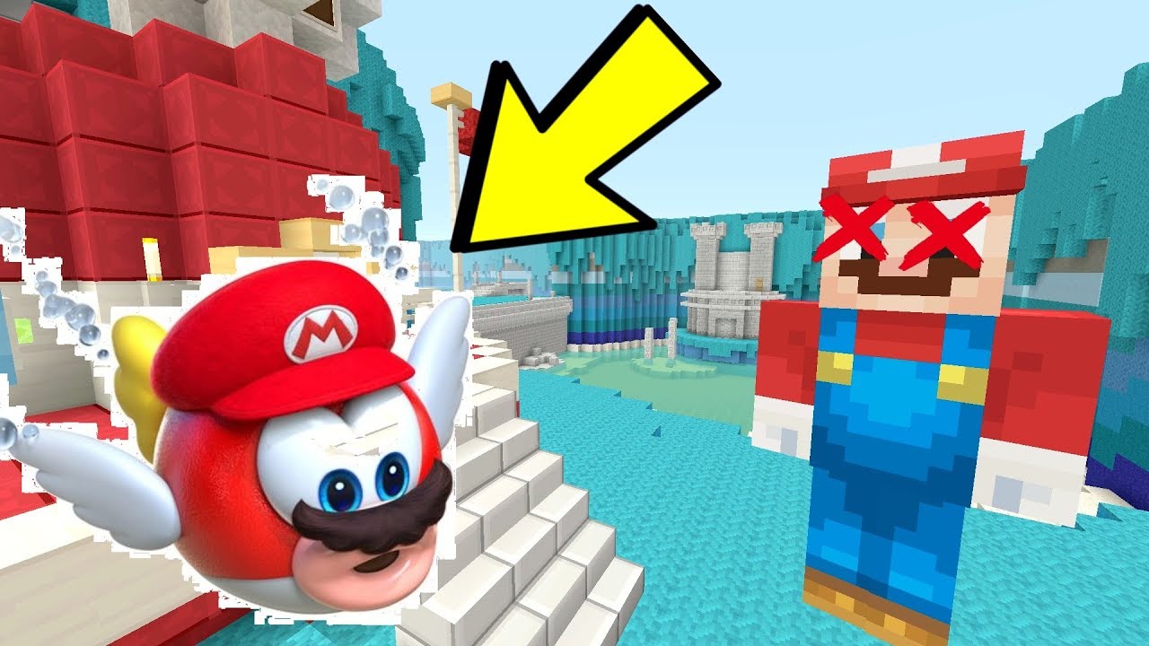 Minecraft Switch - Super Mario Series - MARIO ALMOST DROWNS! [LAKE KINGDOM] [230]