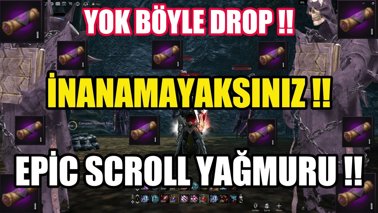 Rise Online : 1 SAAT DEATH VALLEY ''NECROMANCER'' FARM // BEKLENEN O SLOT GELDİ ! 