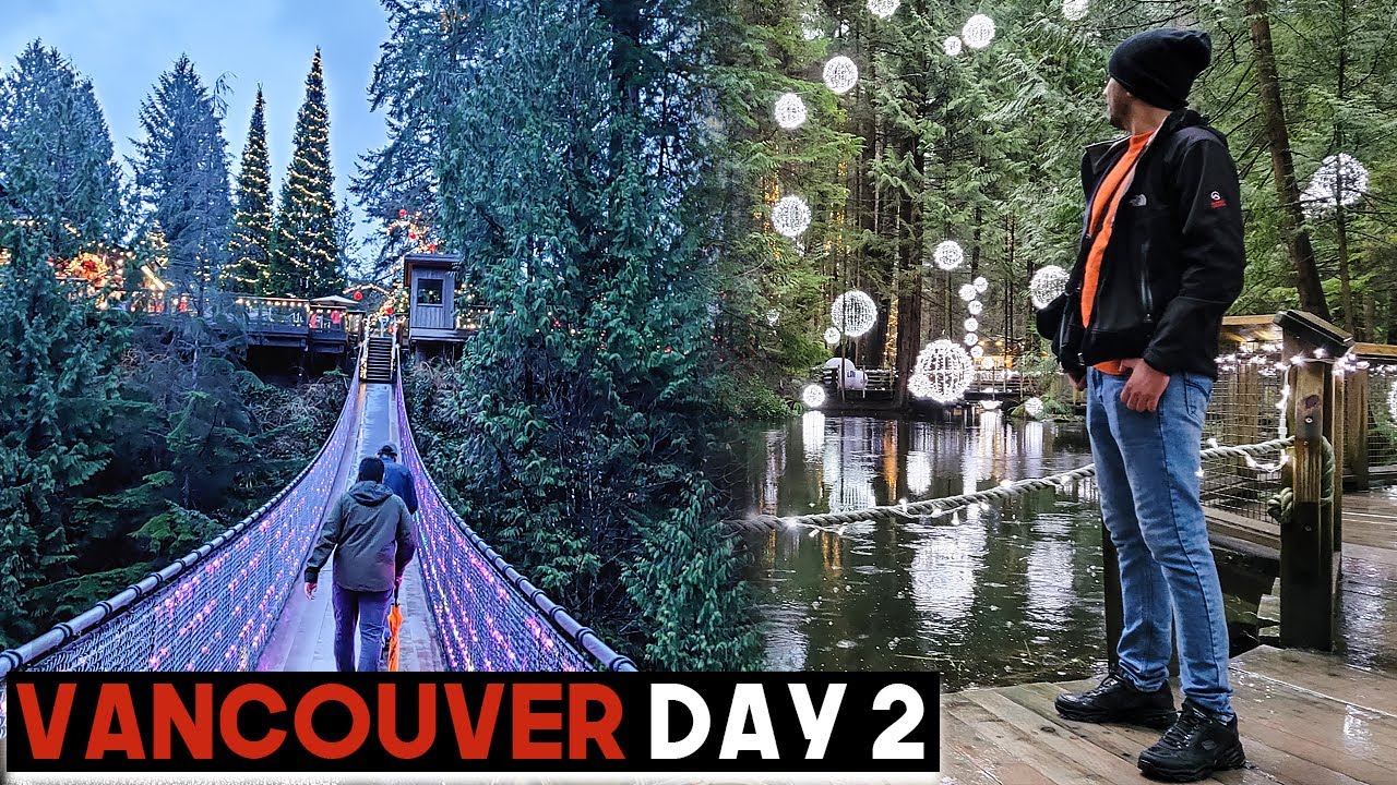 Capilano Bridge Ke Nazaare ❤️ | Vancouver Vlog Day 2 🇨🇦 | Ayush Sood | Wrestle India