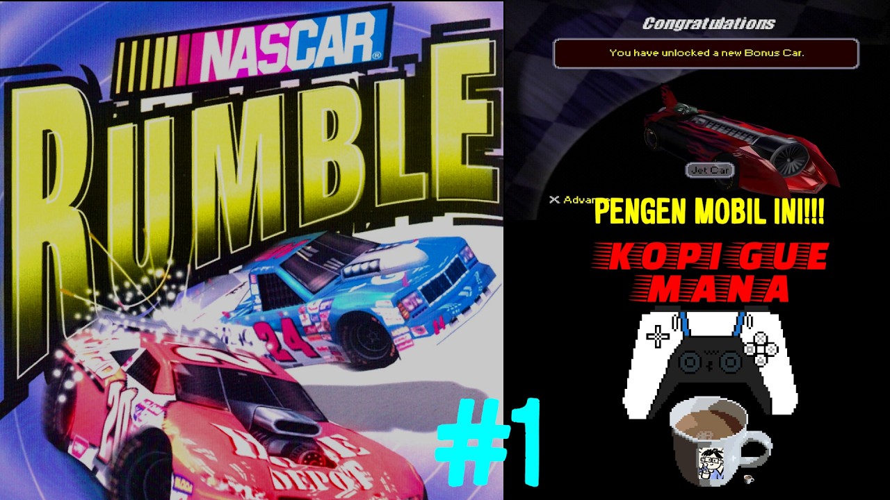 [LIVE] BALAPAN RUSUH SERUPA LEGENDARIS DENGAN CTR - Nascar Rumble Indonesia #colorblind