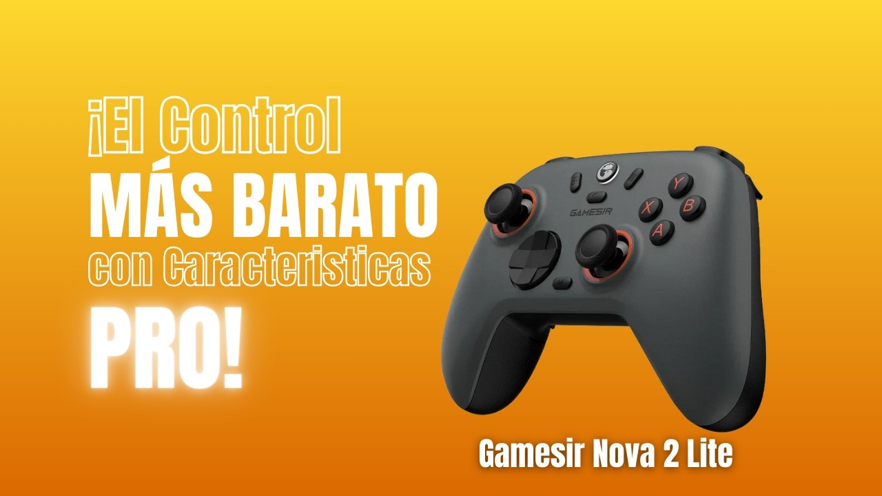 GameSir Nova 2 Lite Review en Español 🔥 ¿El mejor control económico con Hall Effect?