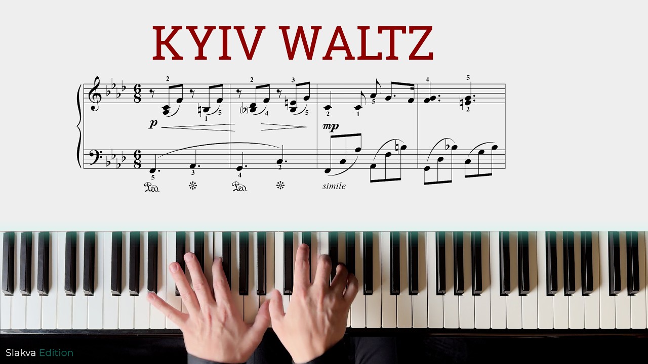 Kyiv, My Dear – Ukrainian Song (Lyrical Piano)
