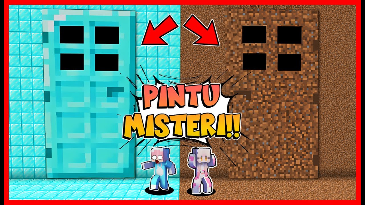 ATUN & MOMON MENEMUKAN PINTU MISTERIUS !! Feat @MOMON Minecraft