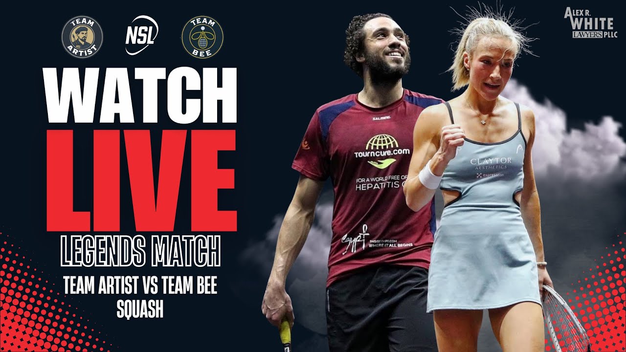 Ramy Ashour NSL Legend Match presented by Alex R White, PLLC