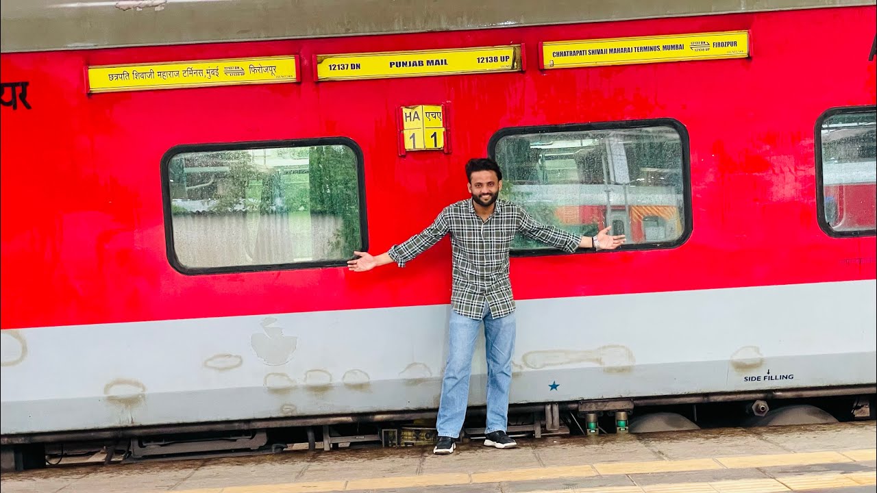 12137 Punjab Mail Express Full Train Journey | Csmt To VGL Jhansi Train Vlog | Punjab Mail 3AC Vlog