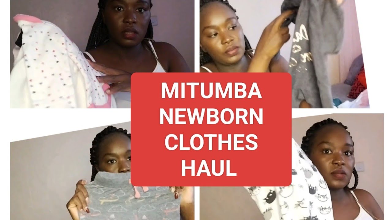 MITUMBA NEWBORN CLOTHES HAUL||essential MITUMBA baby clothes||vybe with Janet