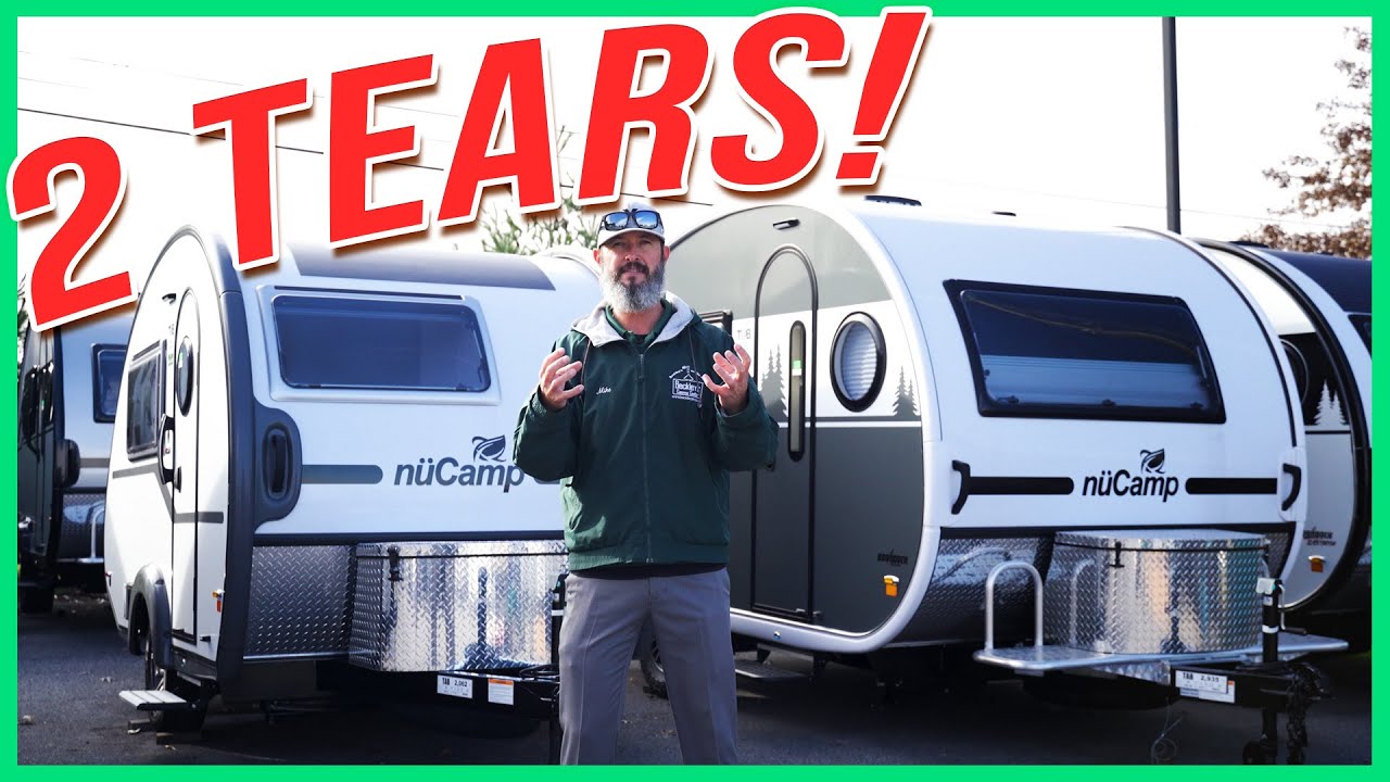 It's OK To Cry! 2024 NuCamp TAB 320 & 400 Teardrop Comparison Tour | Beckley's RVs