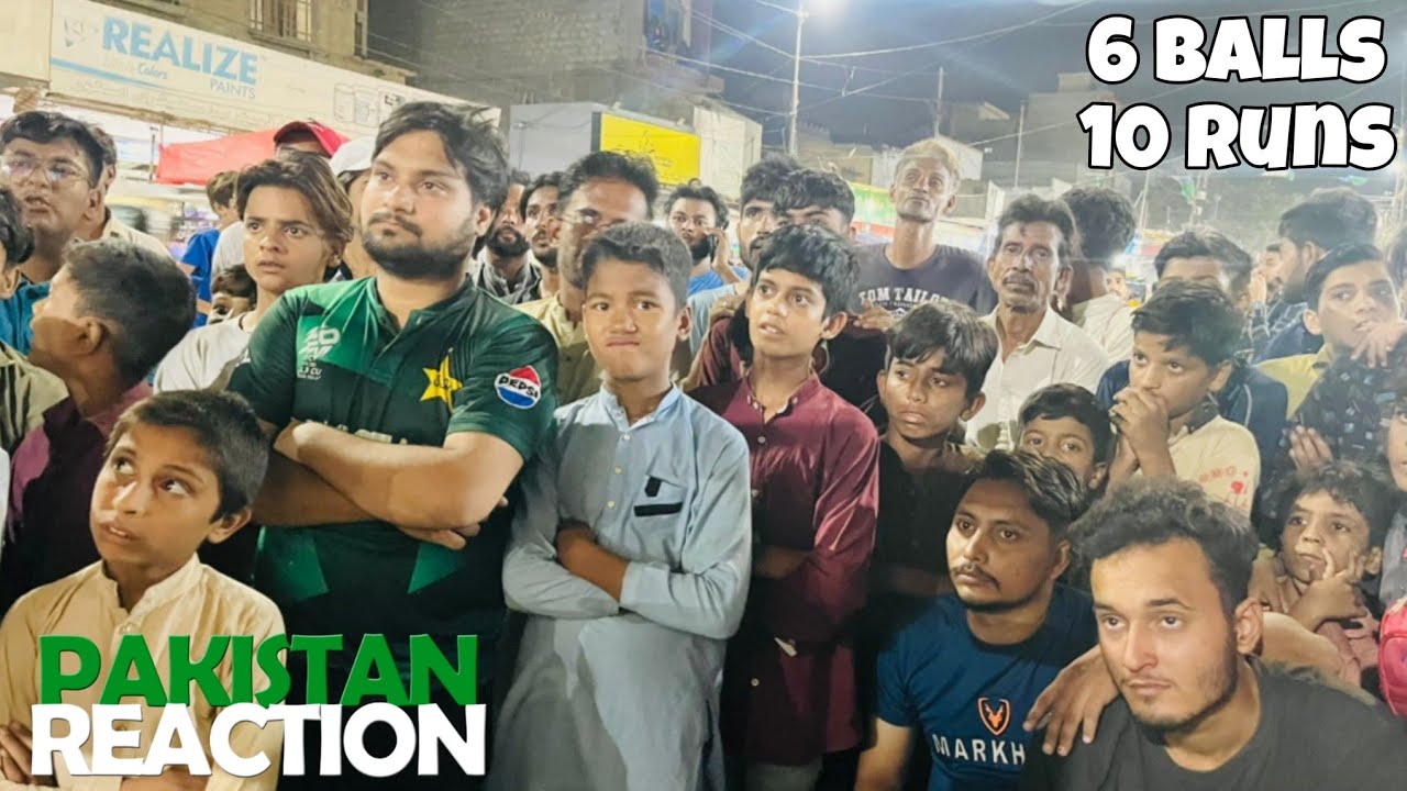 Last Over Reaction Ball by Ball 😭 | Pak Public Reaction on Ind vs Pak final | Youngsters Ki Vynz 