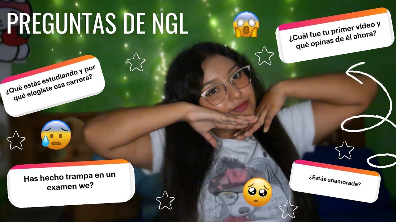 PREGUNTAS Y RESPUESTAS DE NGL 🙈😱🙀