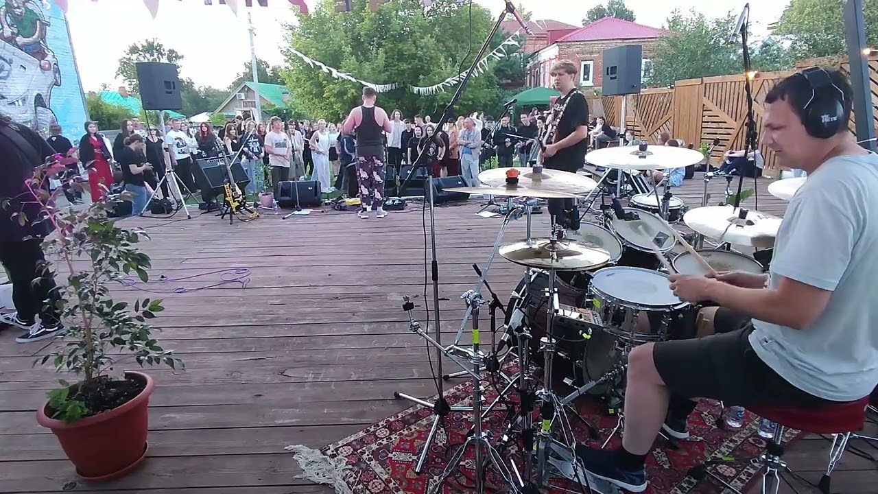 My Second Face Drum Cam (выступление на свитчеринке 27.07.2024)