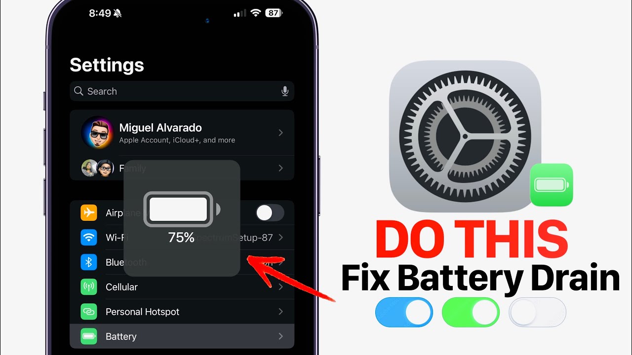 Fix Battery DRAIN on iPhone (iOS 18.3.2 & iOS 18.4)