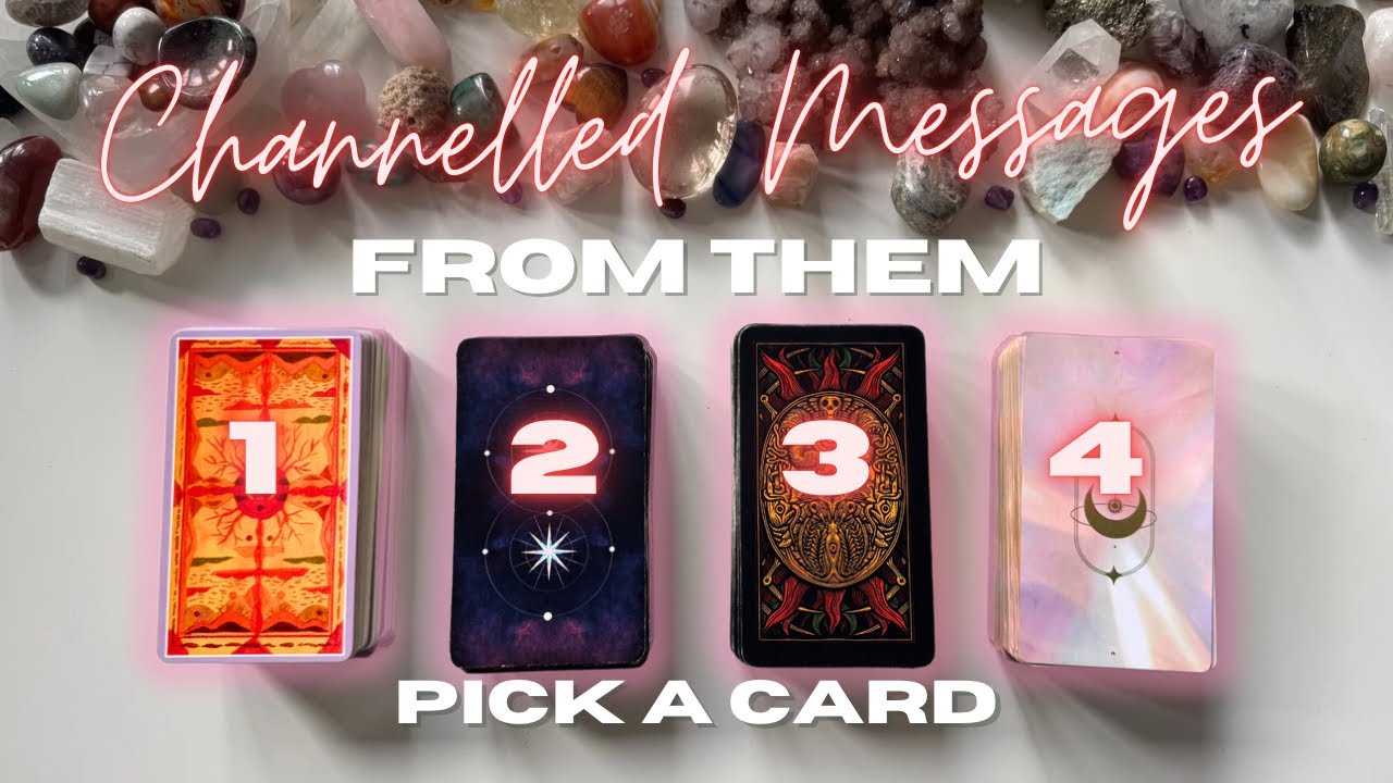 (POV) 💓 Channelled Messages From Them 👀 ❤️‍🔥Romance Pick A Group ✨ Tarot Reading 🪬