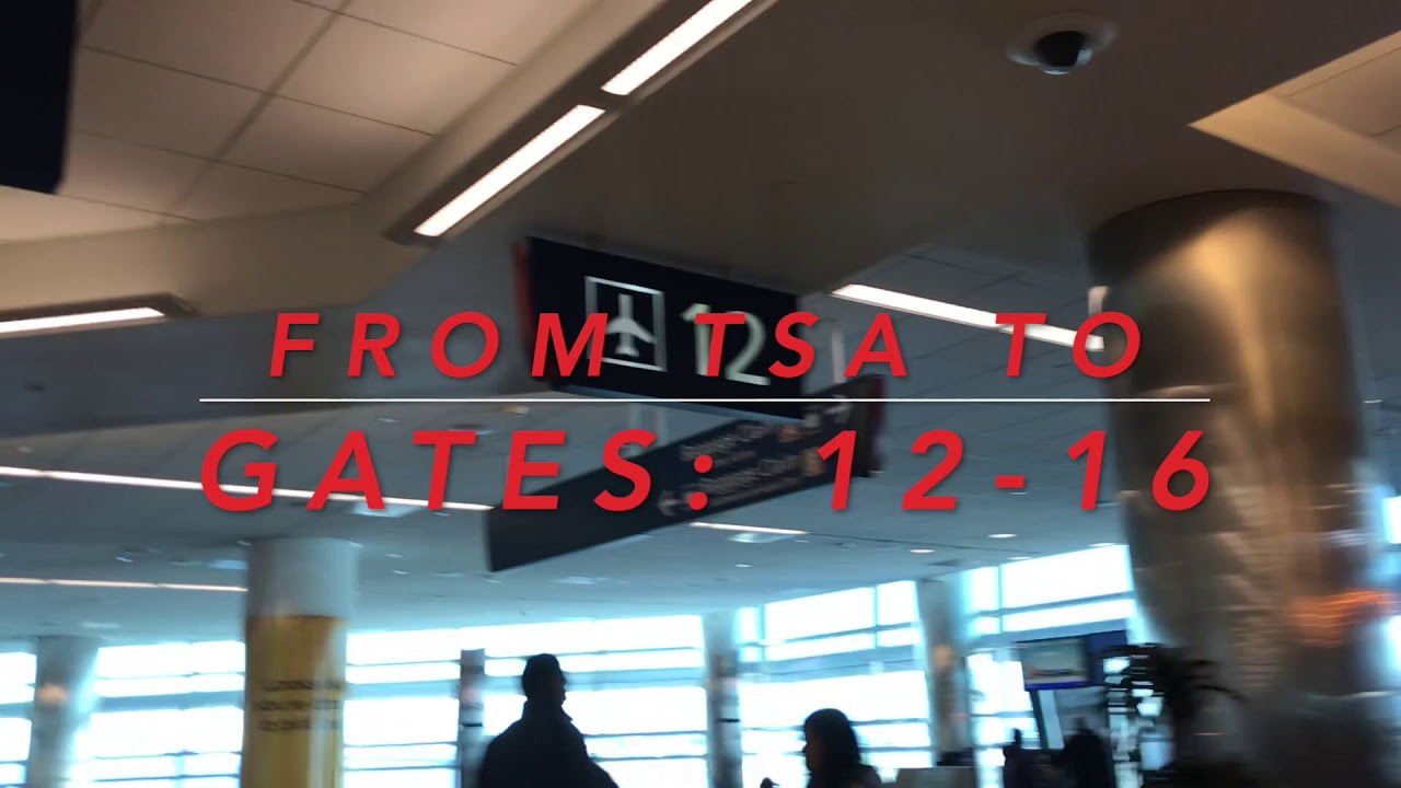 San Jose, CA (SJC) Terminal A Walk through