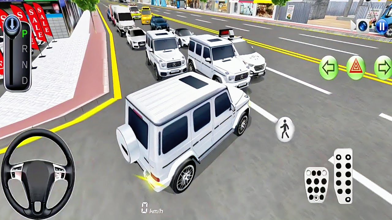 Mercedes G-Class Extreme Parking Test | Real Driving Simulator - 3D Driving Class 