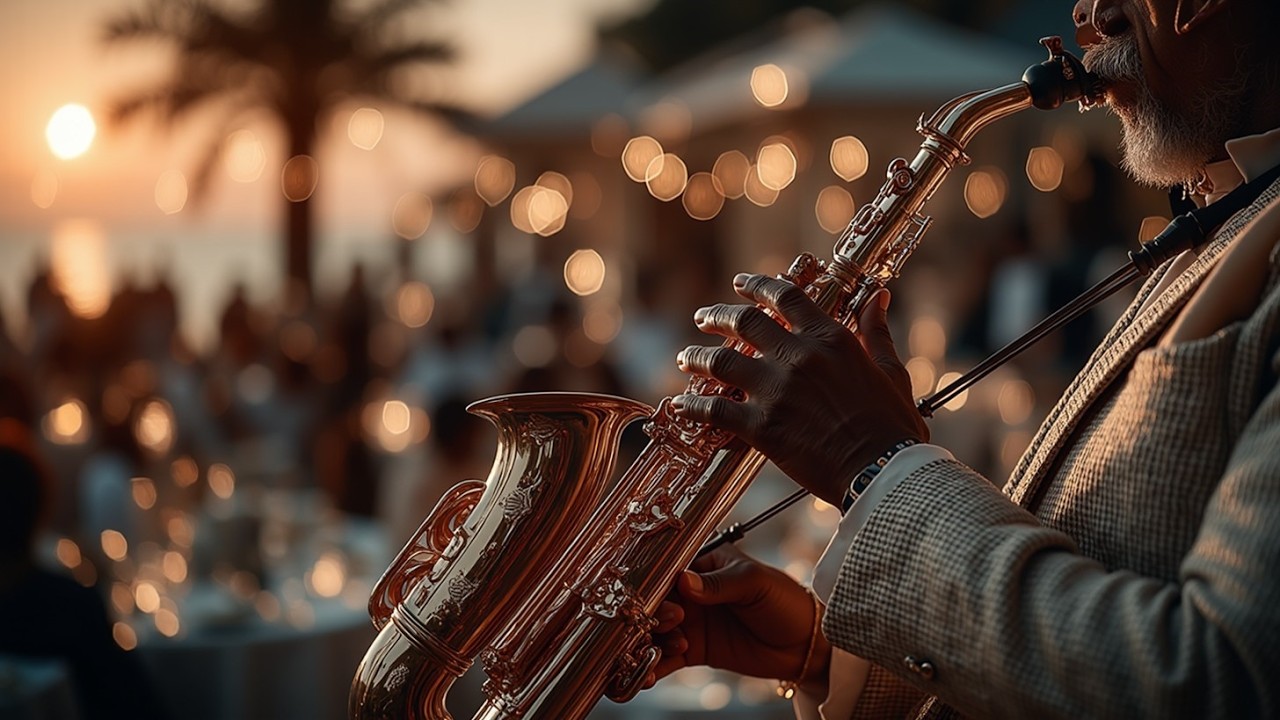 Luxury Sax Deep House 2026 ~ Sunset Lounge Vibes ~ Elegant Poolside Chill Mix