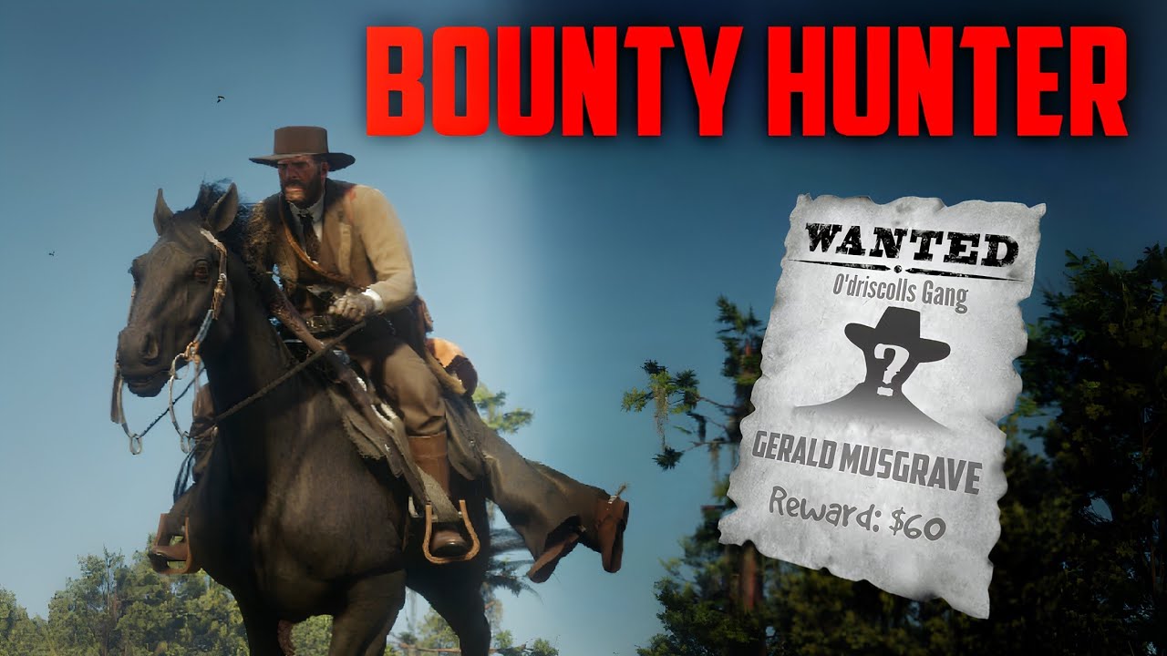 RDR 2 - Bounty Hunter (Killing Gerald Musgrave - Member of The Gang Known as The O'driscolls)