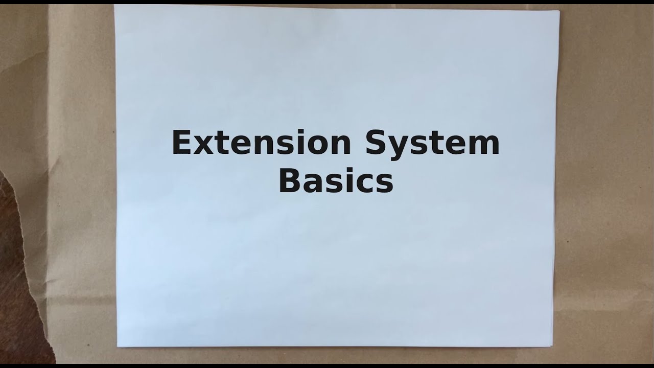OpenMRS Frontend 3 Extension System 1 - Basics