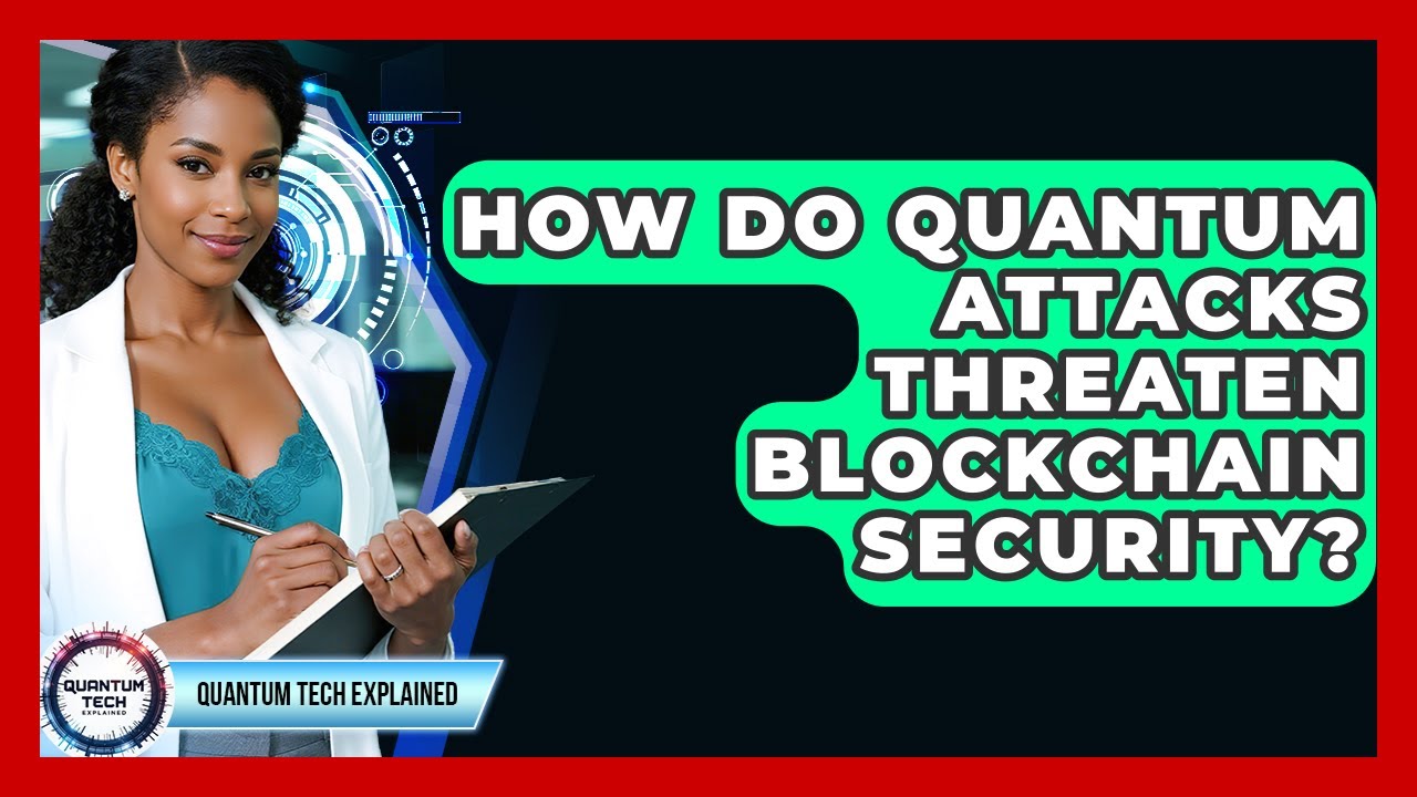 How Do Quantum Attacks Threaten Blockchain Security? - Quantum Tech Explained