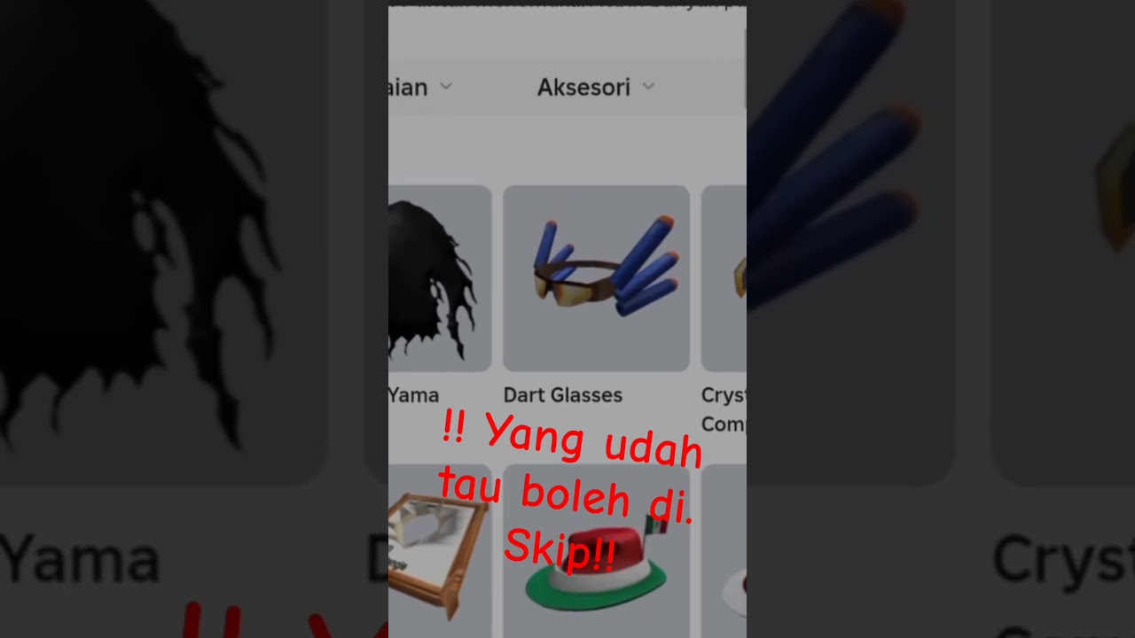 tutorial rambut combo di Roblox!!