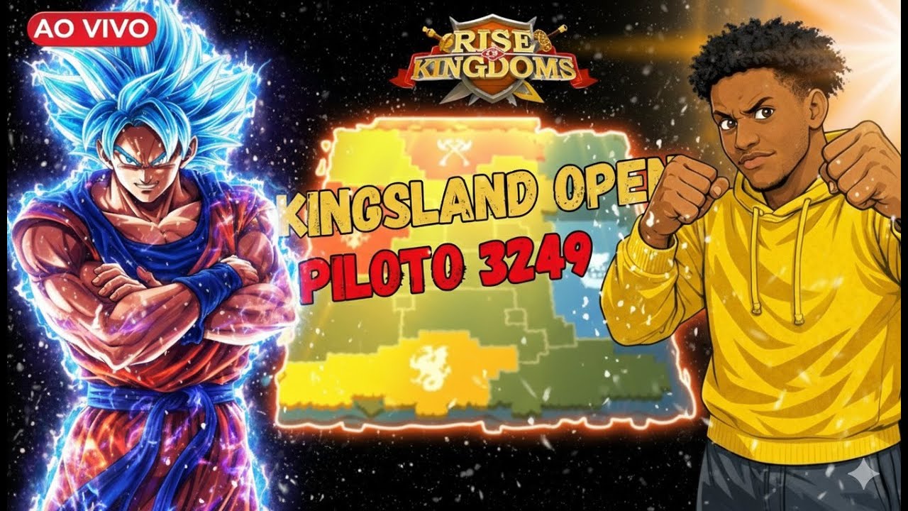 🔴LIVE ON | GUERRA #3249 KINGSLAND | RISE OF KINGDOMS