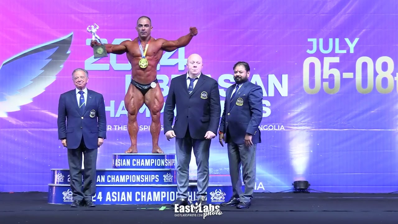 2024 IFBB ASIAN CHAMPIONSHIPS-BB Master OVERALL