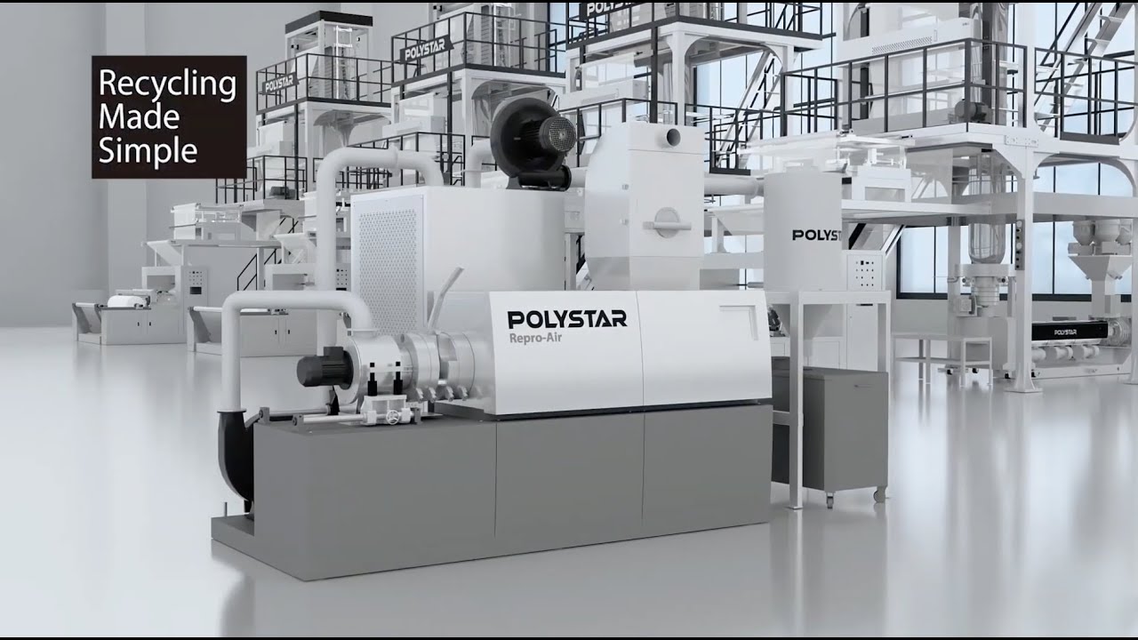 Small Plastic Recycling Machine | The Recycling Solution for Plastic Film and Bag Businesses