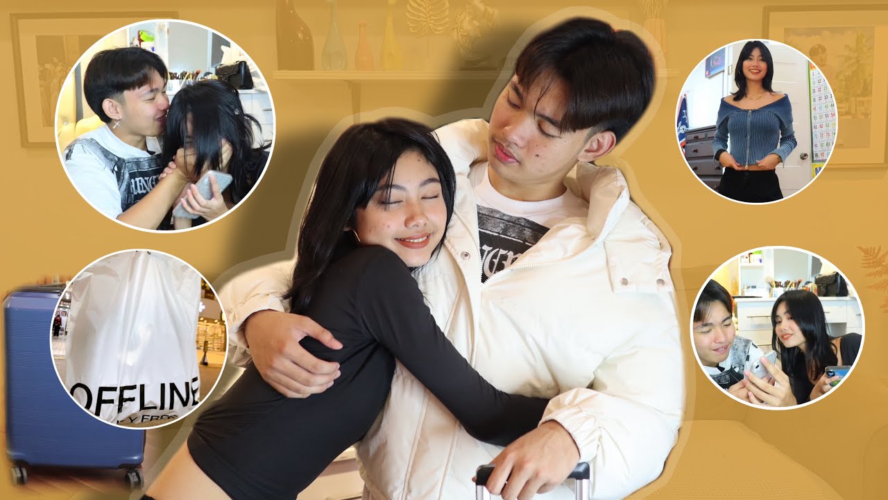 SURPRISING LELEI (NAKAUWI NAKO NG PINAS + SWITCHING PHONE FOR 24 HOURS |Sammy Manese|