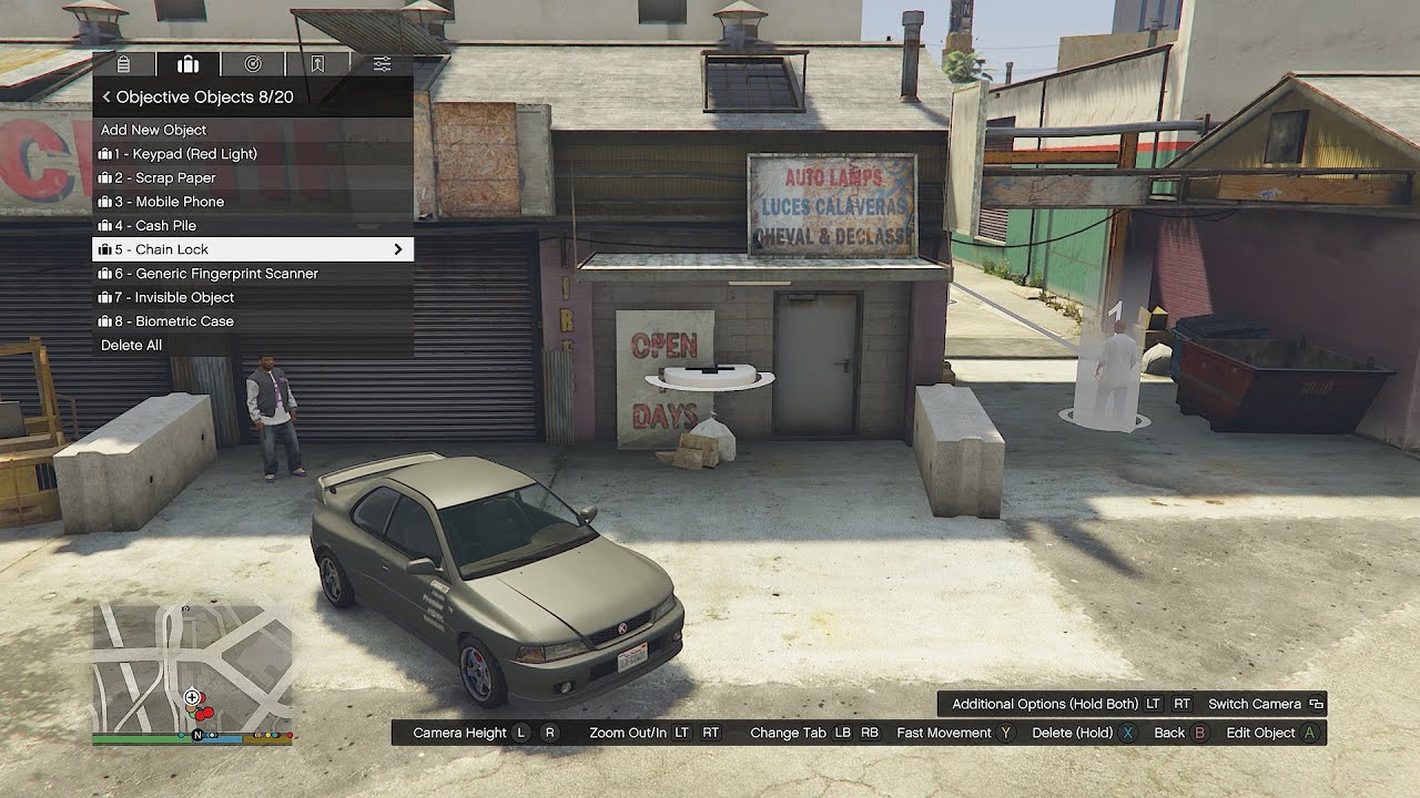 GTA Mission Creator Flags, Hacking, Cutscenes, Spawns, Objects, Interactibles