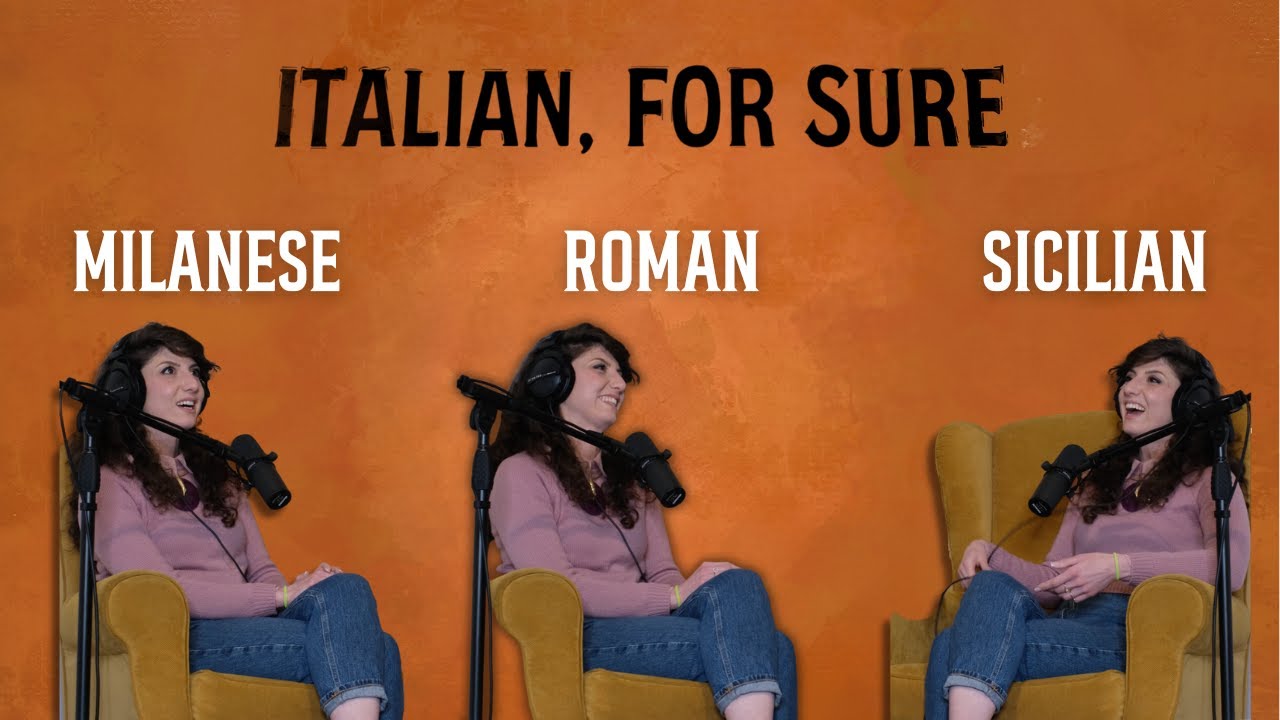 Italian Accents of Different Areas in Italy | Clip from ITALIAN, FOR SURE | Podcast Clip