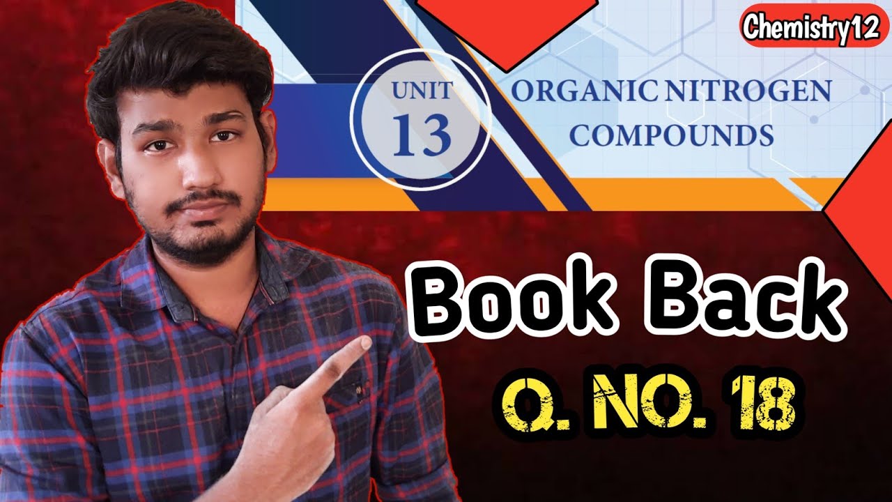Q.No.18 |Unit-13 |Chemistry 12 |Tamil |SaravananTK |Ed Chemistry