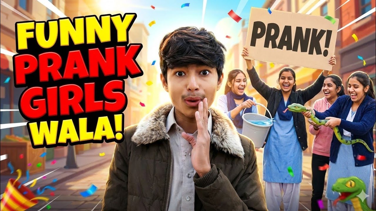 Funny 🤣 Prank Girls Wala 🤔Or Ma Be