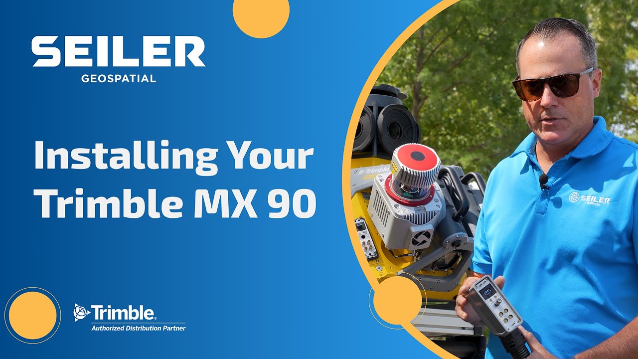 Установка Trimble MX 90