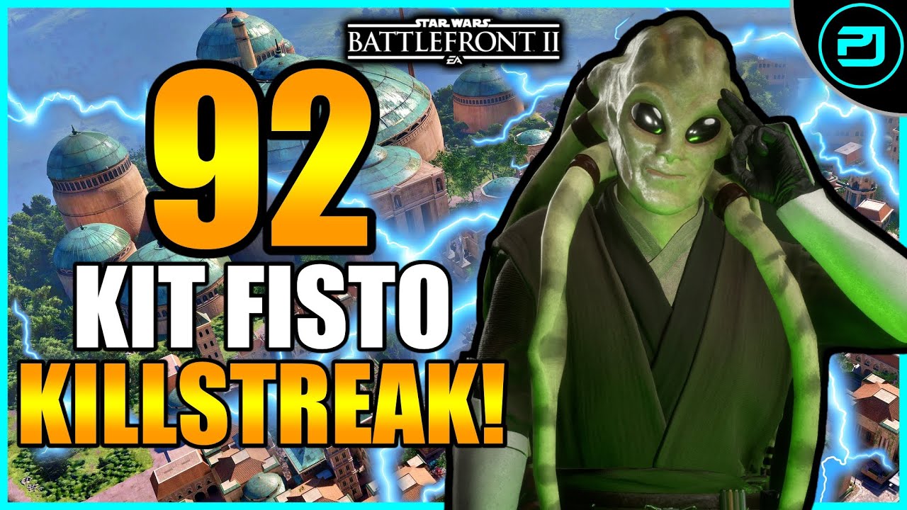 Star Wars Battlefront 2 Kit Fisto 92 Killstreak (Naboo)