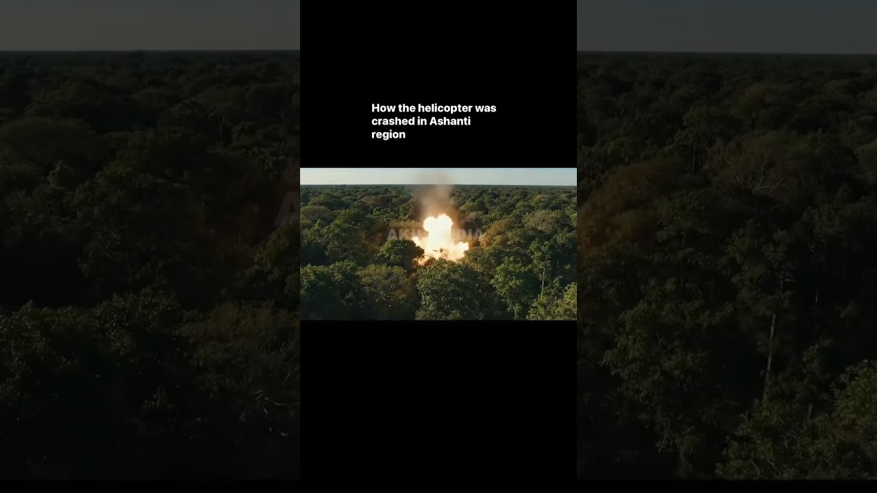 Helicopter Crash Kills Two Ministers and Other Military Staff in Ghana: AI Video - How it Happened.