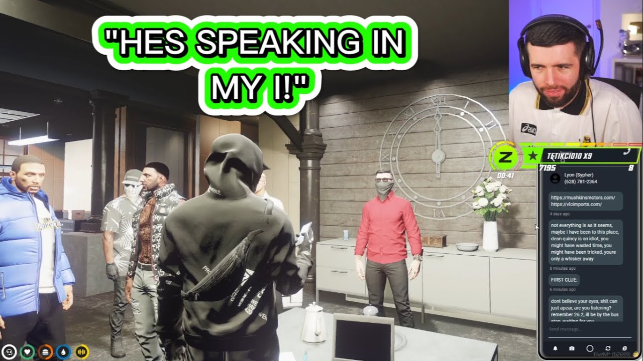 Dean Leaves The Mandem Hilariously Confused For 2 Minutes Straight | GTA Mandem NoPixel 3.0