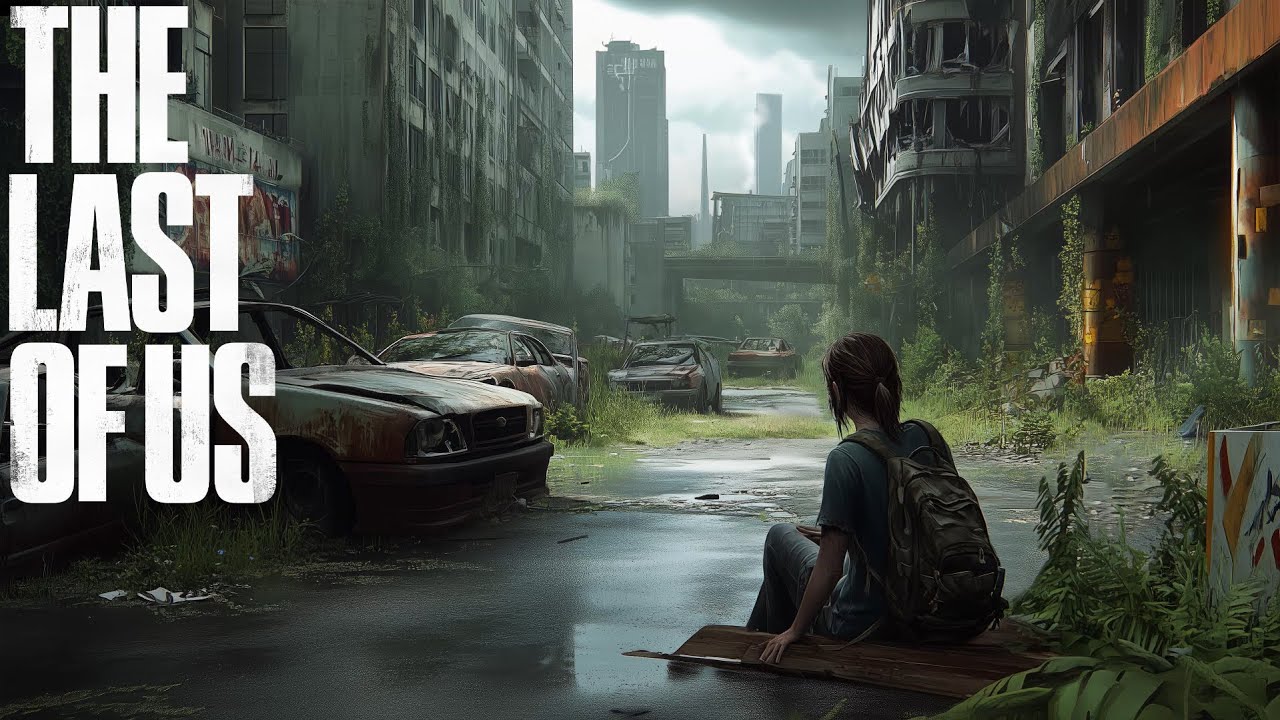Relaxing The Last of Us Ambience | Rainy Apocalyptic City