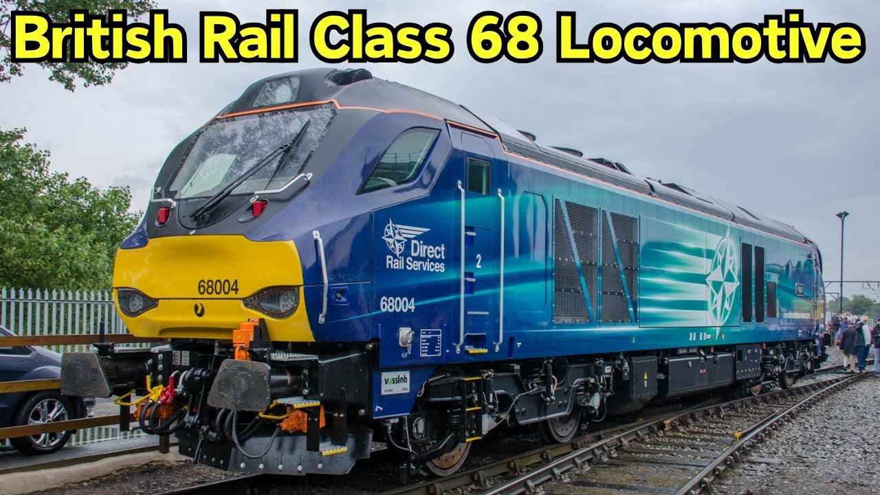 The Class 68: The Diesel-Electric Marvel Changing the Face of UK Railways #class68 #ukrailways #fyp