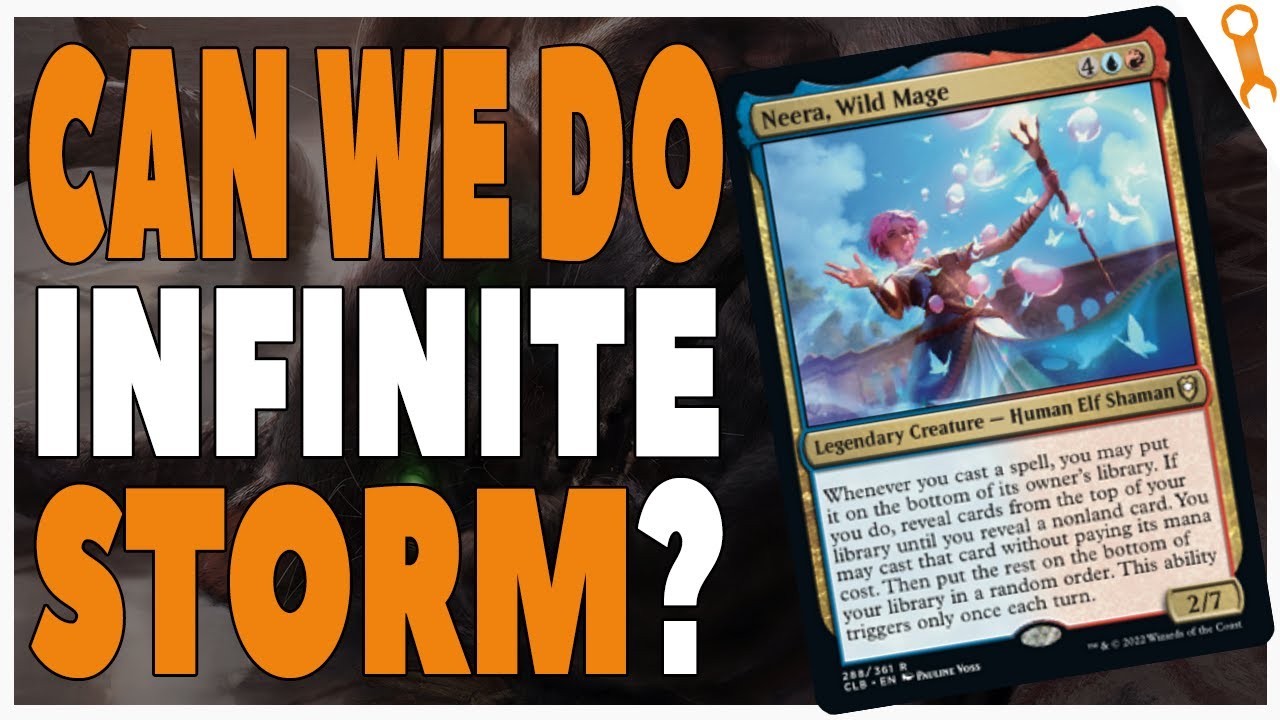 A WILD storm deck with Neera, Wild Mage 🛠 Commander Mechanic
