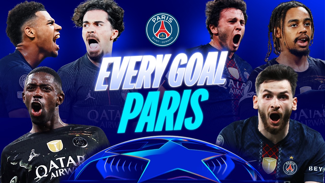 EVERY Paris Saint-Germain Goal To Reach The Champions League Final!
