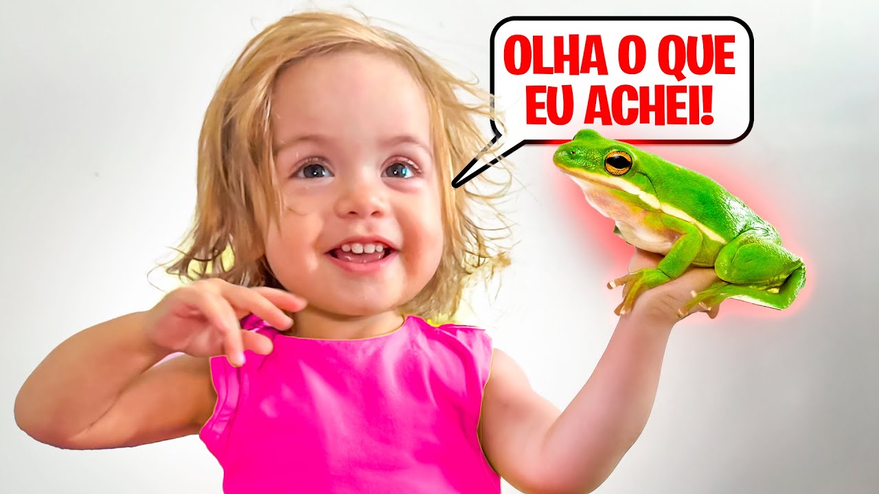 TEM um SAPO DENTRO da NOSSA CASA! E AGORA? Pai Também Vloga