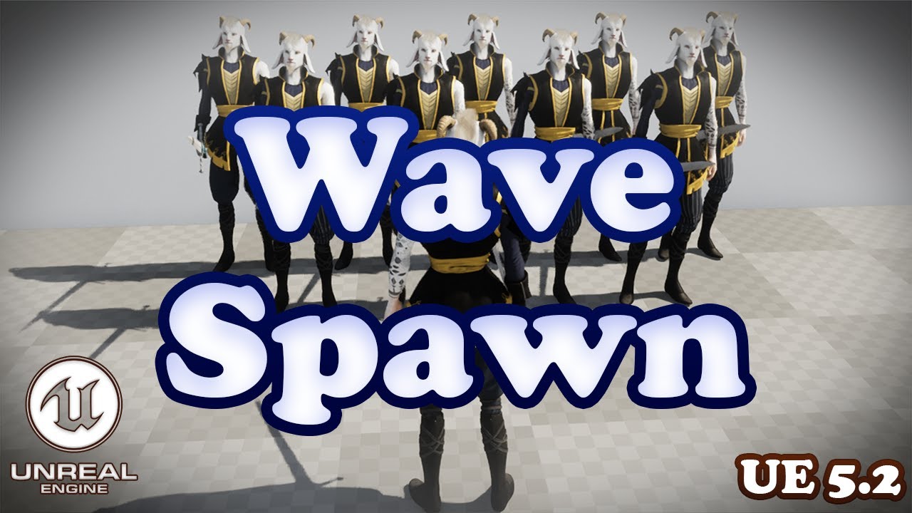 AI Wave Spawn Tutorial - Unreal Engine 5.2