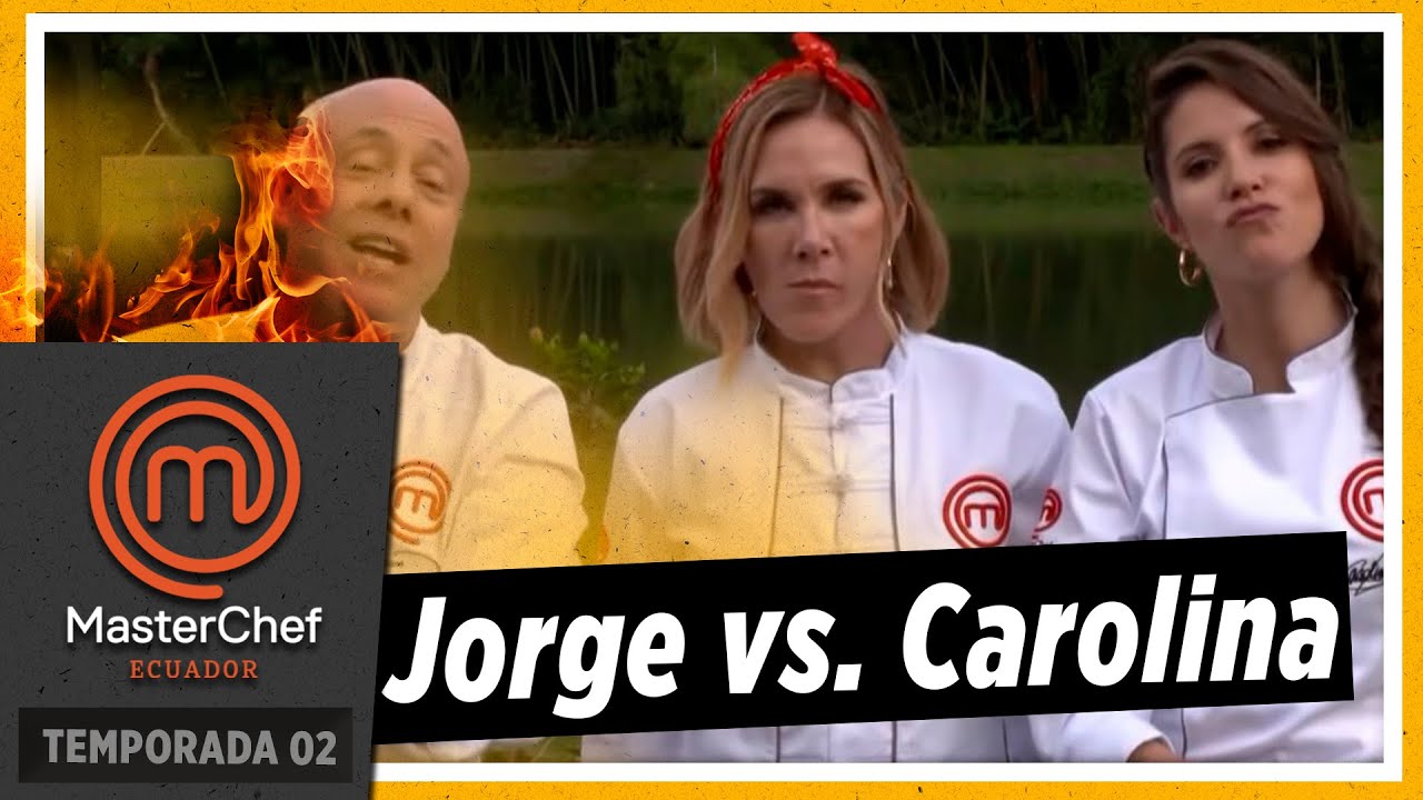 Batalla sin desperdicios 01: Jorge vs Carolina | MASTERCHEF ECUADOR