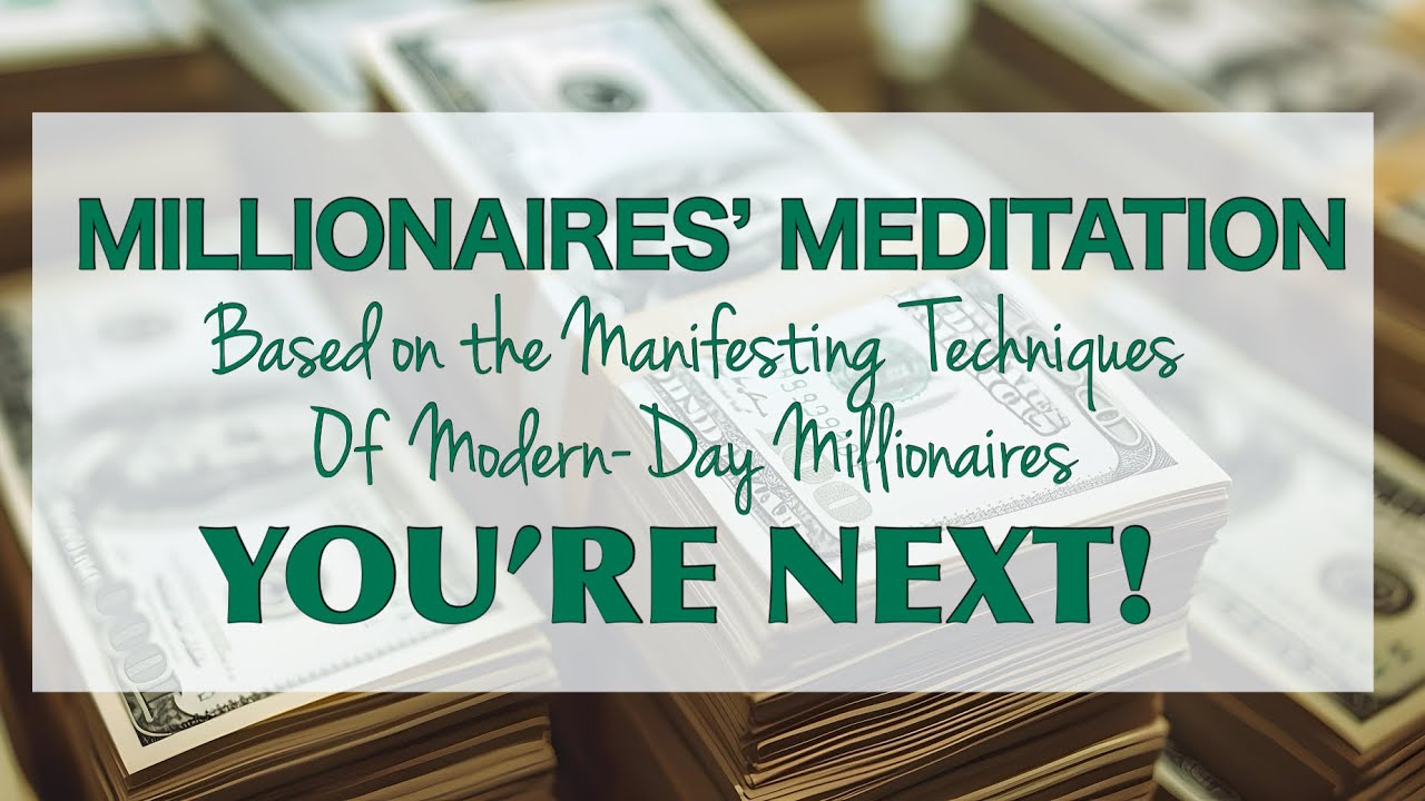 Manifest The Way Of Real Millionaires | I Captured Their Pattern | 25 Minute Visual Meditation