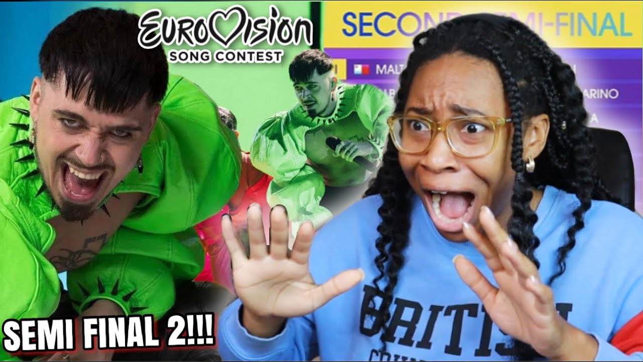 AMERICAN REACTS TO EUROVISION 2024 SEMI FINAL 2 FOR THE FIRST TIME!!! 🥹🤯 (CHA CHA CHA?!)