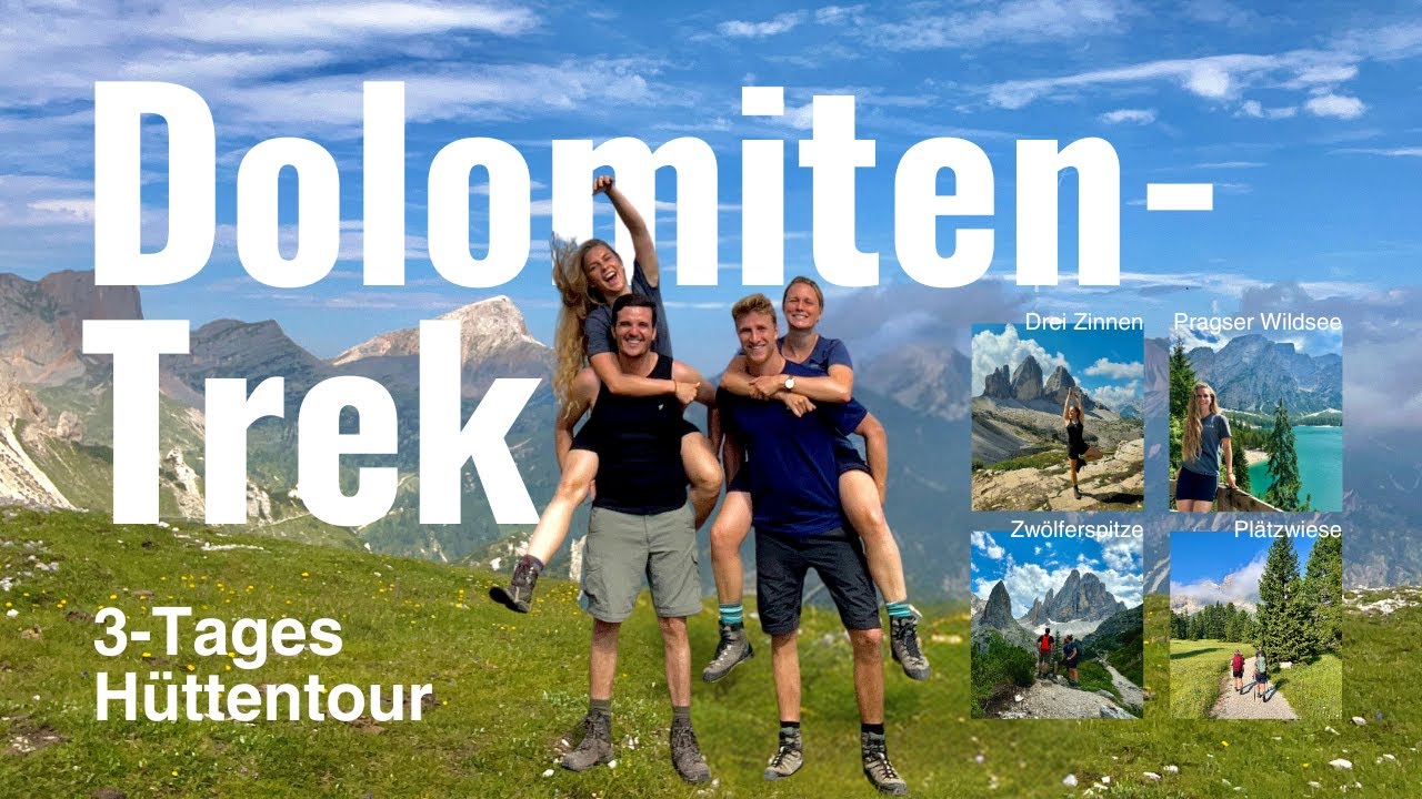 Atemberaubende 3-Tages Wanderung in den Dolomiten! Mit den schönsten Highlights der Region.