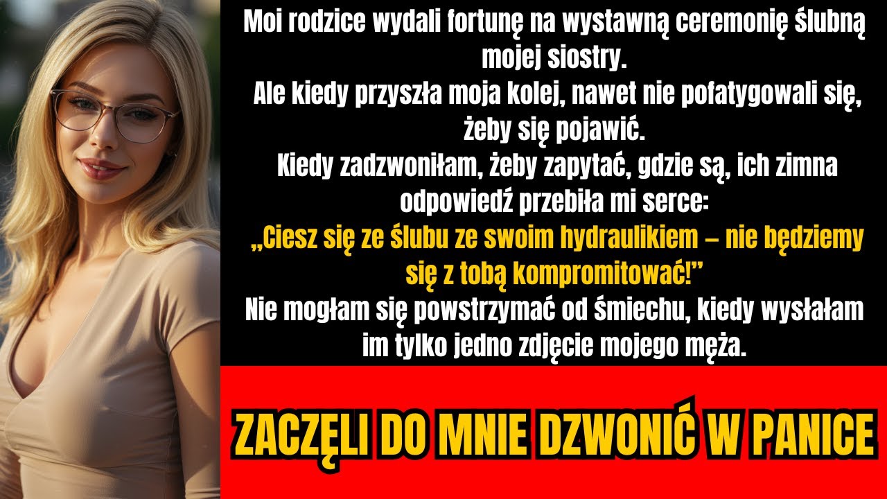 „Twój ślub to żart” — powiedzieli moi rodzice, aż zobaczyli, kto był na widowni