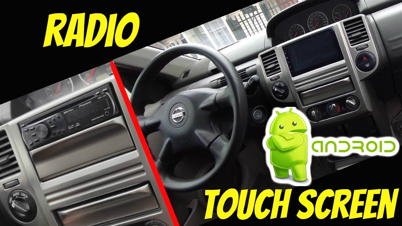 Instalación de radio 2 din con sistema Android. 👍 (Nissan Xtrail 2010)- Touch Screen Radio.👍✔