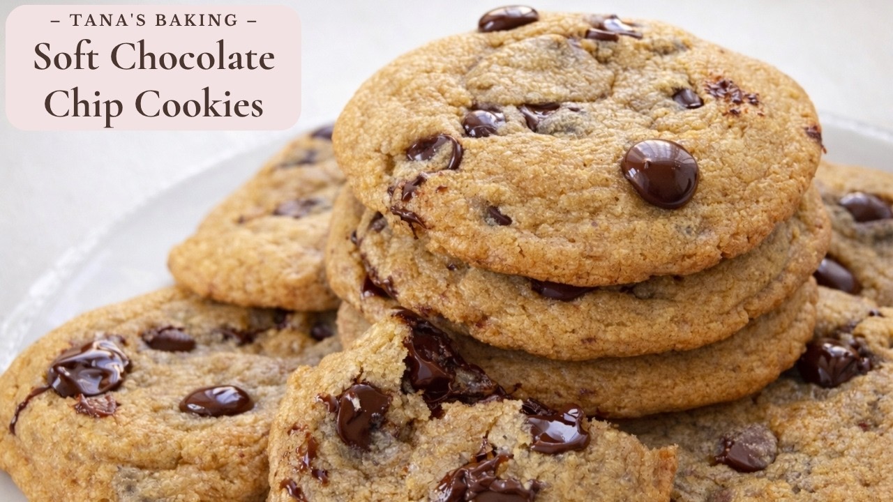 One-Bowl Chocolate Chip Cookies That Always Work | Soft Inside, Crispy Edges 🍪