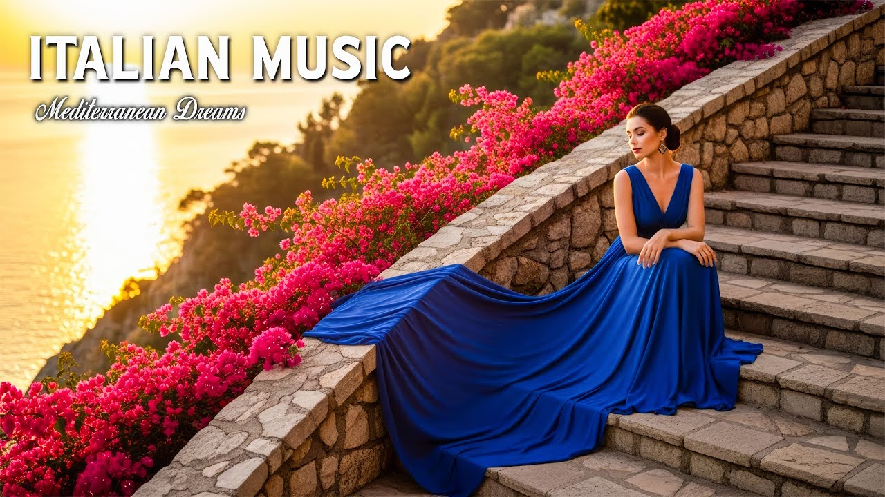 Morning Cafe by the Sea 🎶 Chill Mediterranean Vibes & Peaceful Coastal Scenery 4K